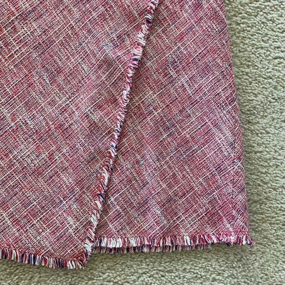 Banana Republic Faux Wrap Fringed Skirt - Picture 3 of 8